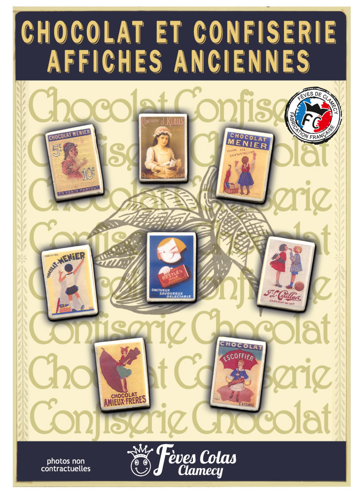 Affiches Anciennes Chocolat & confiserie – série 4