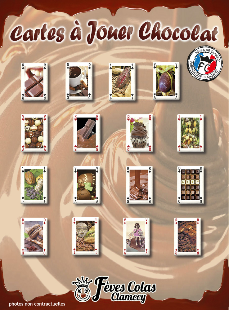 Les Cartes à Jouer Chocolat