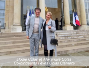 elodie colas et alexandre colas co dirigeants fèves colas clamecy (2)