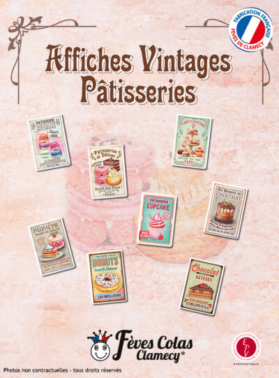 Affiches Vintages Pâtisseries (Les)