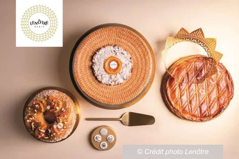 Galette des rois façon Lenôtre avec une fève galette des rois artisanale Fèves de Clamecy, manufacture française en Bourgogne