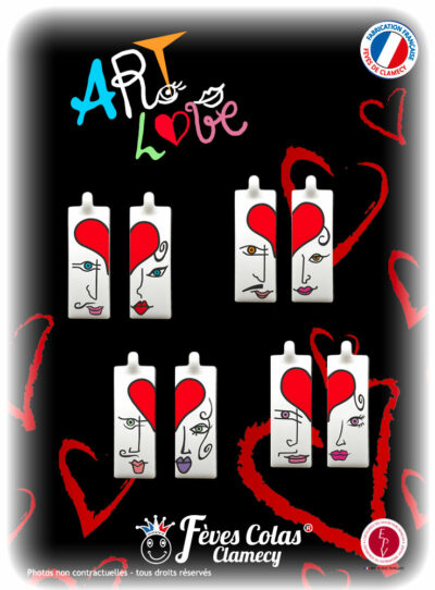 Art Love - Collection de fèves sur son affiche