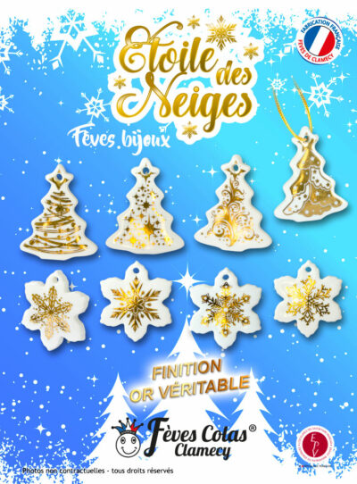 Étoiles des Neiges - Collection de fèves sur son affiche