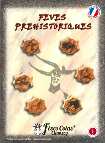 Fèves préhistoriques - Collection de fèves sur son affiche