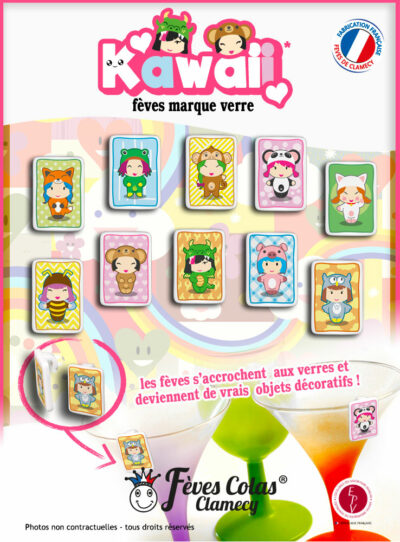 Kawaii - Collection de fèves sur son affiche