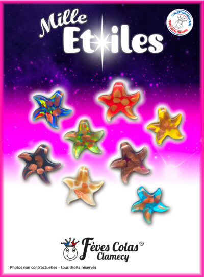 Mille étoiles - Collections Fèves Verre