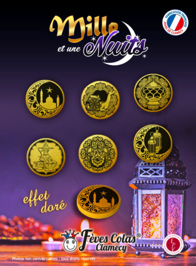 Mille et une nuits - Collection de fèves sur son affiche