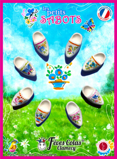 Les Petits Sabots - Collection de fèves sur son affiche