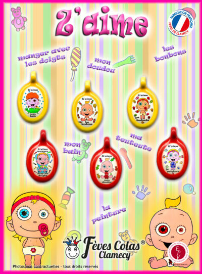 Collection Z'aime - Collection de fèves sur son affiche